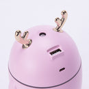 320ml Mini Air Humidifier Purifier Aroma Diffuser Mist Maker USB Home Car Office
