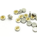 10pcs Electret Mini Microphone Capacitor Concentric Circle High Temperature Resistance Stability Anti-interference Microphone