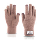 Unisex Winter Mobile Screen Touch Gloves Stretch Knit Skiing Warm Gloves