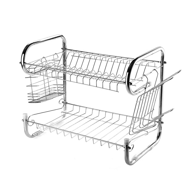 36cm Stainless Steel Sink Dish Drying Rack Kitchen Shelf Storage Holder