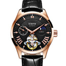 OCHSTIN GA6120 Luminous Display Moon Phase Automatic Mechanical Watch Full Steel Men Watch