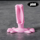 Dog Toothbrush Tooth Cleaner Brushing Stick Doggy Puppy Dental Care Chew Toys
