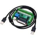 Geekcreit 5 Axis CNC Interface Board For Stepper Motor Driver Mach3 With USB Cable