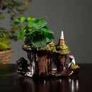 Reverse Waterfall Smoke Incense Burner Incense Burner with 20 Cones