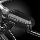 B-SOUL Bike Frame Front Bag Waterproof Hard Shell Bike Tube Bag MTB Road Cycling Bicycle Pouch Storage Bag