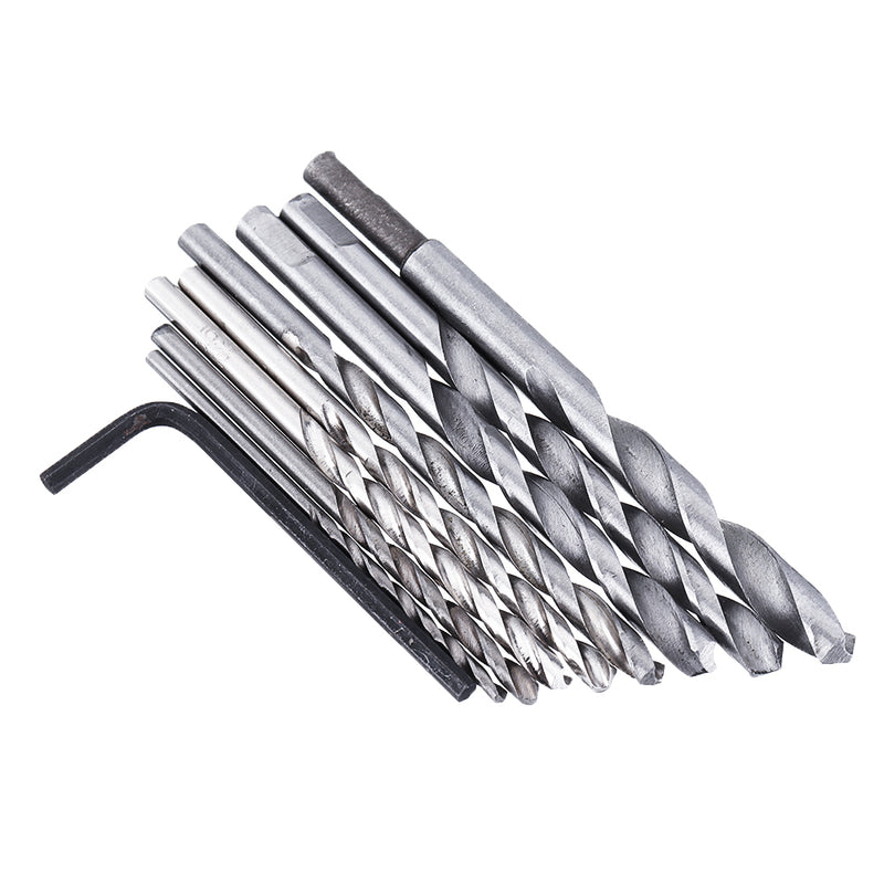 8pcs 5/16-1/4 Inch Self Centering Door Window Hinge Set Twist Wood Drill Bit Hole Puncher