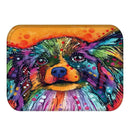 KCASA KC-M1 40x60cm Animal Dog Painting Mat Coral Fleece Rug Absorbent Bathroom Anti Slip Carpet