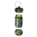 Mini Holder Box Outdoor Waterproof Box Sealed Pocket Container Keychain Case Bottle Stash Holder
