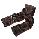 USB Electric Heated Soft Velvet Scarf Heating Pad Neck Warmer Shawl Fashion With Two Hand Pockets