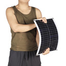 20W 18V Mono Solar Panel Dual 12V/5V DC USB Monocrystaline Flexible Solar Charger IP65 Battery Charger For Car RV Boat