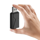 iMars X03 Intelligent AI Speech Voice Recognition To Text Translator Flash Drive With Headphone Port Expansion Black For Car Home