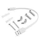 ARILUX Solar Power / USB Waterproof 79 LED PIR Motion Sensor Wall Light Outdoor Garden 4 Modes