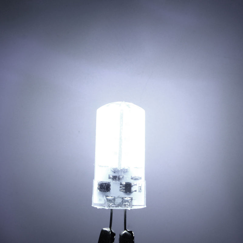 G4 LED 2W 32 SMD 2835 200Lm LED Crystal Light Silicone Light Lamp Bulb AC/DC 12V