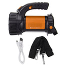 IPRee 200W 2000Lumen 3Modes 1000M 8000mAh Waterproof USB Rechargeable LED Work Light Outdoor Camping Light Spotlight HandLamp-Red/Orange