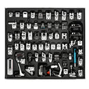 62pcs Presser Foot Press Feet for Brother Singer Domestic Sewing Machine Kit