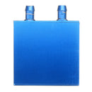 62x62MM Aluminum Water Cooling Block Heat Exchanger For Large Area Semiconductor Cooling Plate
