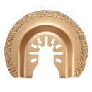 4pcs Carbide Grout Blades Set Oscillating Multitool Saw Blades for Dewalt Stanley Black Decker Bosc