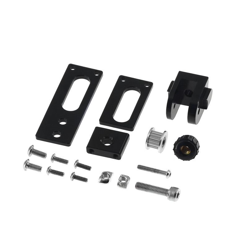 TWO TREES Black 2020 V-Slot Profile X-axis Synchronous Belt Stretch Straighten Tensioner for 3D Printer