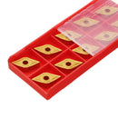 Drillpro 10pcs DNMG1104 Carbide Insert for MDJNCR1616H11 S20R-MDUNR11 Turning Tool