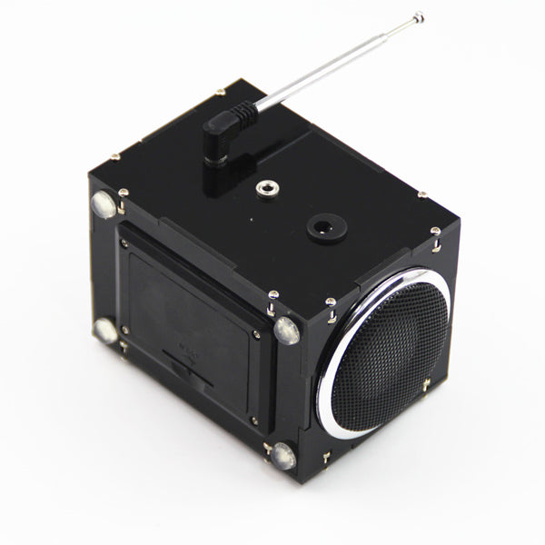 DIY 2x3W Multi-function bluetooth Wireless Small Power Amplifier Speaker Kit With MP3 AUX Radio