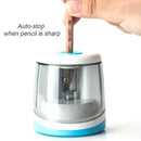 Electric Automatic Pencil Sharpener Candy Color Cute Use Battery Pencil Sharpener Kids Student Children Home Office School Gift