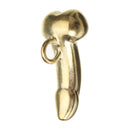 Miniature Brass Reproductive Organs Shaped Keychain Keyring Key Chain Pendant Funny Prank Gift