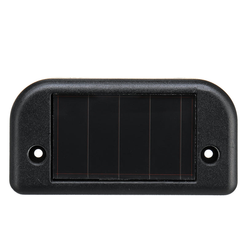 Solar Powered LED Light Outdoor Garden Security Wall Light Fence Post Lamp