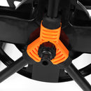 29x26x36cm Portable Black Garden Hose Reel For Hoses 12mm Inner Diameter Hoses Truck