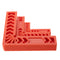 3/4//6/8 Inch Square Right Angle 90 Degrees L-Shaped Auxiliary Fixture Woodworking Positioning Ruler Straight Ruler Household Woodworking Tool