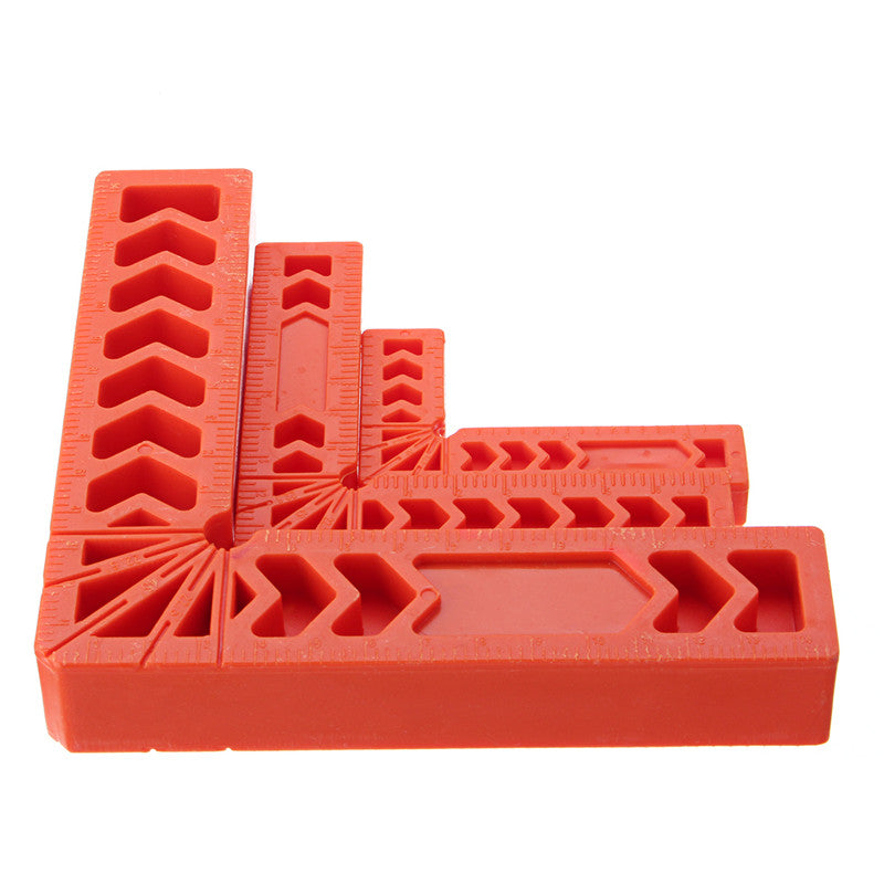 3/4//6/8 Inch Square Right Angle 90 Degrees L-Shaped Auxiliary Fixture Woodworking Positioning Ruler Straight Ruler Household Woodworking Tool