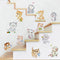 Miico FX1020L Cute Cartoon Cat Stickers Decorative Sticker Wall Stickers Toilet Stickers