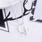 Trendy Cute Moon Cat Necklace Geometric Animal Pendant Necklace Clavicle Chain