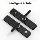 5 Ways Smart Door Lock Universal Digital Password Touch Anti-theft Security Lock Electronic Door Locks