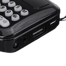 Portable DC 5V 70-108MHz FM Radio TF Card USB AUX Speaker Audio Player
