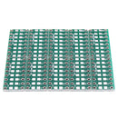 10PCS SMT DIP Adapter Converter 0805 0603 0402 Capacitor Resistor LED Pinboard FR4 PCB Board 2.54mm Pitch SMD SMT Turn To DIP
