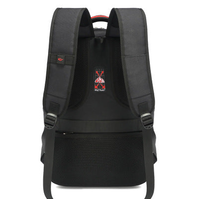 OUTWALK Business Simple Casual Backpack Multi-function USB Charging Korean Version Large Capacity Men's Travel Laptop Bag