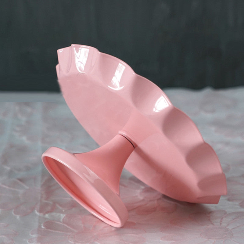 Pink Round Metal Cake Holder Of Cake Cup Cake Stand Birthday Wedding Party Display Holder