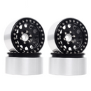 4Pcs Aluminum Alloy 1.9 Beadlock Wheels Rims for 1/10 RC Crawler Axial
