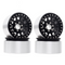 4Pcs Aluminum Alloy 1.9 Beadlock Wheels Rims for 1/10 RC Crawler Axial