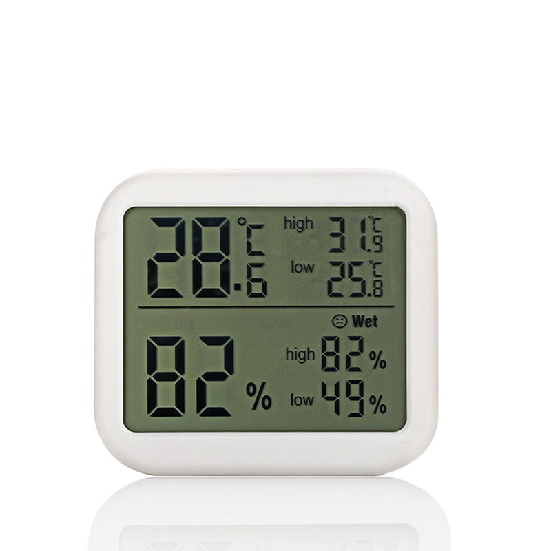 Loskii TH032 Electronic Digital LED C / F Temperature Hygrometer Baby Room Temperature Hygrometer Humidity Sensor