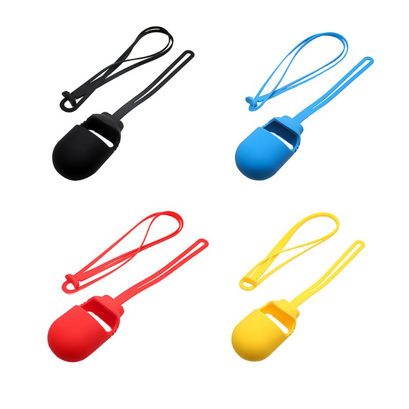 Bakeey 3 in 1 Portable Shockproof Non-slip Silicone Earphone Storage Case with Lanyard for Samsung Galaxy Buds