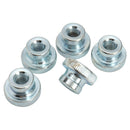 Suleve MXCN3 50Pcs Carbon Steel Knurled Thumb Nut Thread M3 M4 M5 M6 M8 M10