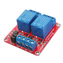 5V 2 Channel Level Trigger Optocoupler Relay Module