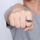3mm Jingubang Men Cool Stainless Steel Ring Jewelry Journey to the West