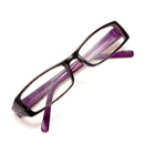 Purple Female Diamond Flower Frame Presbyopic Reading Glasses Eyeglasses 1.0 1.5 2.0 2.5 3.0 3.5