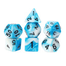 49PCS Metal Polyhedral Dices Set For Dungeons & Dragons Dice Desktop RPG Game
