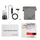 Yanmai R933S Clip-on Type Lavalier Omnidirectional Condenser Microphone 3.5mm Mini Microphone for Camera Phone