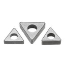 Drillpro 10pcs Carbide Shim Accessories Cutter Pad MT1603/MT1604/MT2204 for CNC Lathe Turning Tool TNMG16 TNMG22 Inserts