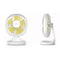Baseus Mini USB Rechargeable Air Cooling Fan Clip Desk Fan Dual Use Home Student Dormitory Bedside Portable Desktop Office Fan