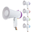 Portable Foldable Handheld Megaphone Siren Loudspeaker Voice Amplifier Recorder